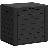 vidaXL Coffre de jardin Anthracite 58,5x46x55 cm Polypropylène