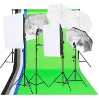 vidaXL Kit d'éclairage de studio photo