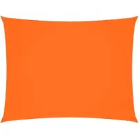 vidaXL Voile de parasol tissu oxford rectangulaire 4x6 m orange