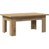 vidaXL Table basse Artisan-Chêne 100x60x42 cm Bois composite
