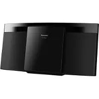 Panasonic Micro-chaîne connectée HC200-K - Lecteur CD/MP3, Radio FM - 20W - Noire