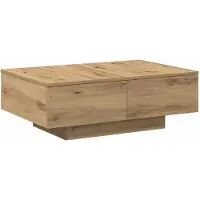 vidaXL Table basse Artisan-Chêne 90x60x31 cm Bois composite