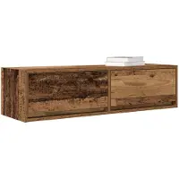 vidaXL : Meubles TV de 100 x 31 x 25,5 cm, en bois de récupération et en panneaux de particules
