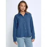 Peppercorn Chemisier 'Gaby' bleu chiné