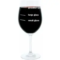 Glaskoch B. Koch jr. GmbH + Co. KG Leonardo verre à vin XL, Grandmas Glass, cadeau verre d'ambiance avec gravure amusante, Mood verre à vin, 610ml