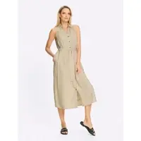 HEINE Robe-chemise sable