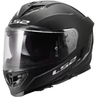 LS2 FF818 STORM III SOLID Casque intégral M, noir