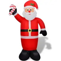 vidaXL Père Noël gonflable 240 cm