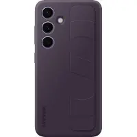 Samsung Galaxy S24 Standing Grip Back Cover Violet Brillant