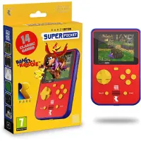Blaze Evercade Rare Super Pocket, Gaming rétro, Bleu, Rouge