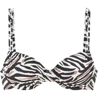 LASCANA Hauts de bikini crème / greige / noir