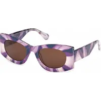 MAX&Co. Mo0131 Woman Sunglasses Violet Brown/CAT3 Femme