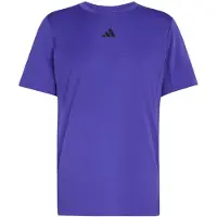 Adidas D4t Primelift 3 Stripes Short Sleeve T-shirt Violet M Homme