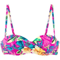 LASCANA Hauts de bikini bleu clair / jaune / vert foncé / rose