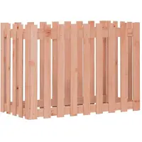vidaXL Lit surélevé design clôture à lattes 100x50x70 cm bois massif douglas