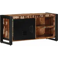vidaXL Armoire TV 80x30x40 cm Vieux bois massif