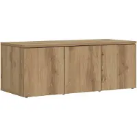 vidaXL Armoire TV Artisan-Chêne 80x34x30 cm Bois composite
