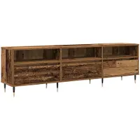 vidaXL Armoire TV vieux bois 150 x 30 x 45 cm Bois composite