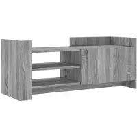 vidaXL Armoire TV Gris Sonoma 100x35x40 cm Bois composite