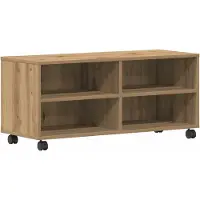 vidaXL : Meubles TV de 90 x 35 x 40,5 cm, couleur marron, en bois composite