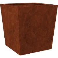 vidaXL Jardinière 50x50x50 cm acier résistant aux intempéries