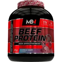 MBN Beef Protein Protéine de bœuf à haute dose - Pourcentage élevé de protéines - Récupération musculaire et entraînement en force