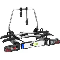 Eufab Porte-Vélos 2 Vélos Spécial Portes Battantes Fourgon Sd260 Silver -