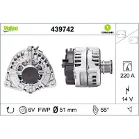 Valeo Alternateur 220A