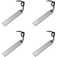 Jojomino 4X Éléments Chauffants en Céramique PTC Réchauffeurs Électriques à Plaque Chauffante à Température Constante 220V 220
