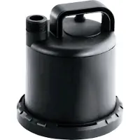 Sicce Pompe pour bassin Ultra Zero, câble de 10 m, noir, 3000 litres/heure, pompe pour bassin