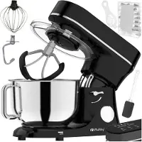 Ruhhy Robot ménager 5,7 l, 2000 W, avec fonction chauffage, noir