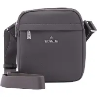 B Cavalli Sac bandoulière , polyester, fermeture éclair, noir, 19x21x6 cm