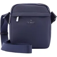 B Cavalli Sac bandoulière , polyester, fermeture éclair, noir, 19x21x6 cm