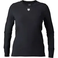FOX Racing Femmes, Maillot de cyclisme, Jersey 24 W Defend Thermal Blk (M), Noir, M