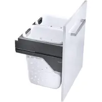 Hailo Collecteur de linge 3270841 Laundry Carrier LC Slide SC 66 litres