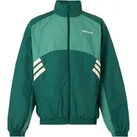 Adidas Munich 93 Tracktop Homme - Vestes Zippees, Vert - Taille S - Nylon