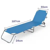 Marbueno Summer Transat Pliable 10022x2 187x55x24 Cm