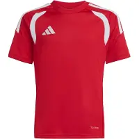 Adidas T-Shirt fonctionnel 'Tiro26 League' rouge vif / argent