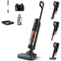 Philips 6000 Series Xw6264/11 Dry & Wet Bagless Broom Vacuum Cleaner Argenté One Size / EU Plug 220V