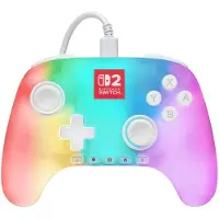 PowerA Manette filaire Advantage pour Nintendo Switch 2 - Lumectra