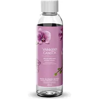 Yankee candle Recharge pour diffuseur à roseaux Signature Wild Orchid - Recharge pour diffuseur d'arômes - 200 ml