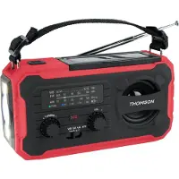 Thomson Rt280r Portable Radio Rouge One Size / EU Plug 220V