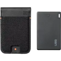 Uag Metropolis portefeuille avec tracker - Compatible avec Apple - Kevlar Black