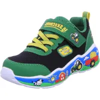 SKECHERS Play Scene Barn Squad Buddies Slip-on Trainers Vert EU 23 Garçon