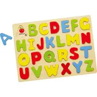 Vigatoys Viga 58543 Puzzles sur bloc - alphabet