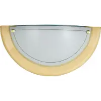Rabalux Applique de salle de bains semi-plafond E27 naturel Ufo 5401