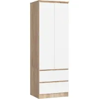 Akord Garde-robe 60 cm Chêne Sonoma avec 2 portes et 2 tiroirs