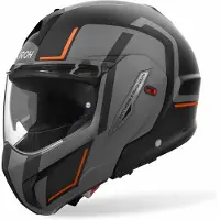 Airoh Mathisse II Génie Casque Modulable Mat/Orange/Anthracite/Noir L unisex
