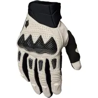 FOX Bombardier Ce gants Blanc/Noir S unisex