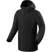 REV'IT! Revit Trafalger 2 parka textile imperméable pour moto, noir, XL